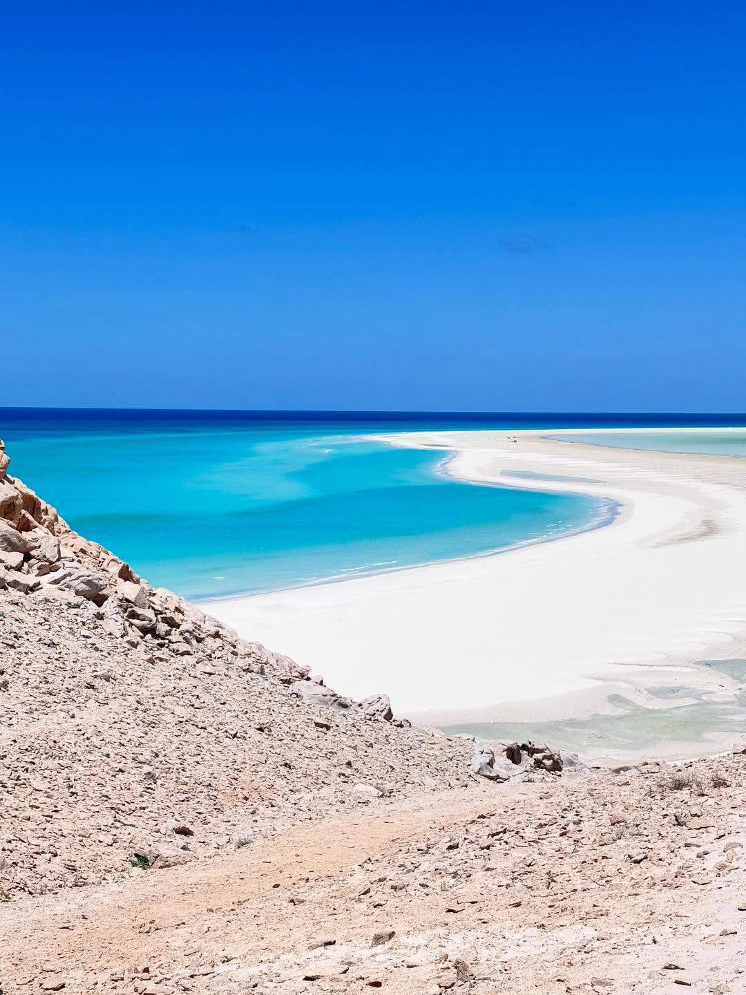 Shoab Beach in Socotra